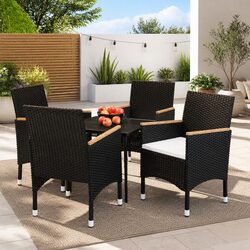 Enhance Your Outdoor Space with this 5 Piece Dining Set