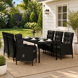 Enhance Your Outdoor Space with 7 Piece Dining Set