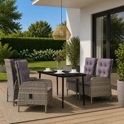 Enhance Your Patio with This Stylish Dining Set