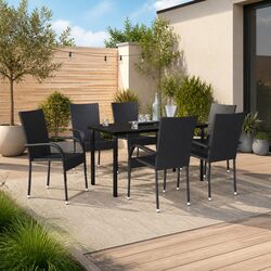 Enhance Your Garden with This 7 Piece Dining Set