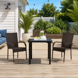 Enhance Your Outdoor Space with a 3 Piece Dining Set