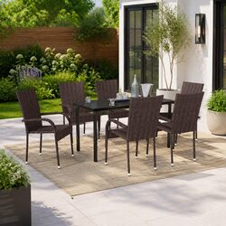 Elevate Your Garden with This 7-Piece Dining Set