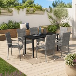 Enhance Your Outdoor Space with This 7-Piece Dining Set
