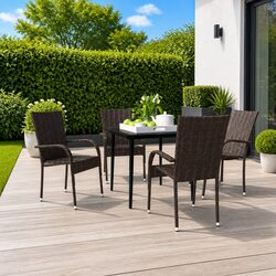 Elevate Your Outdoor Dining Experience with This 5-Piece Set