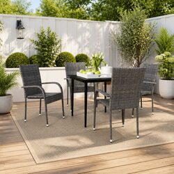 Enhance Your Garden with a 5-Piece Dining Set