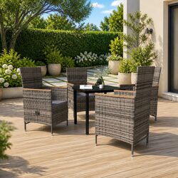 Enhance Your Outdoor Space with This 5 Piece Dining Set