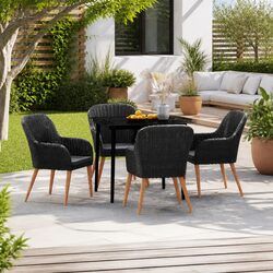 Elevate Your Outdoor Space with 5 Piece Garden Dining Set