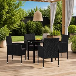 Stylish Outdoor Dining Set for Upscale Al Fresco Experiences