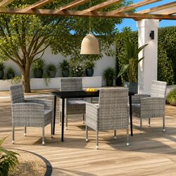 Elevate Your Outdoor Space with a 5 Piece Garden Dining Set