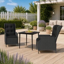 Enhance Your Outdoor Space with a 3 Piece Dining Set
