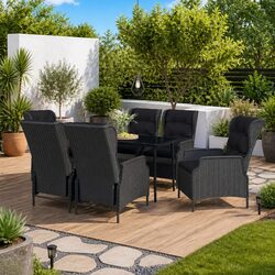Upgrade Your Outdoor Space with 7-Piece Dining Set