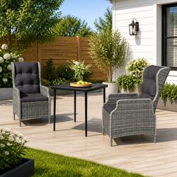 Upgrade Your Outdoor Space with a 3 Piece Dining Set