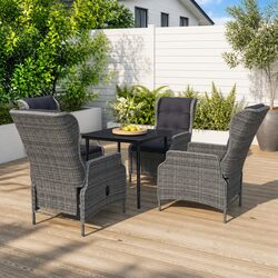 Stylish 5-Piece Outdoor Dining Set for Your Patio