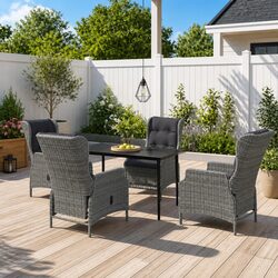 Elevate Your Outdoor Space with a 5-Piece Dining Set