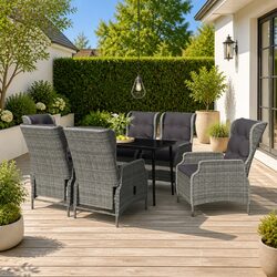 Upgrade Your Outdoor Space with This Dining Set
