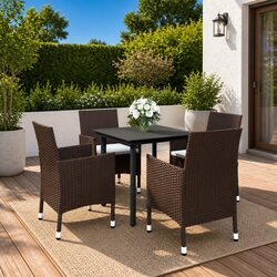 Stylish Outdoor Dining Set with Comfortable Seating