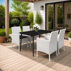 Elevate Your Outdoor Space with This 5 Piece Dining Set