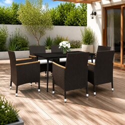 Transform Your Outdoor Space with a 7 Piece Dining Set