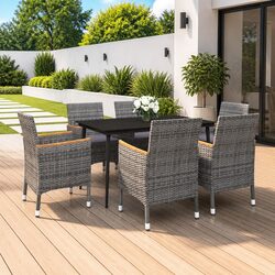 Enhance Your Outdoor Space with a 7-Piece Dining Set