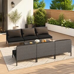 Transform Your Outdoor Space with 7 Piece Lounge Set