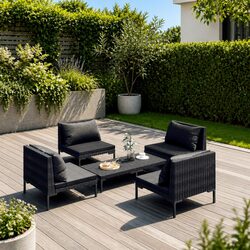 Elevate Your Outdoor Space with a 5 Piece Lounge Set