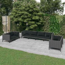 Enhance Your Outdoor Space with 8-Piece Lounge Set