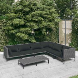 Enhance Your Outdoors with a 7 Piece Grey Lounge Set