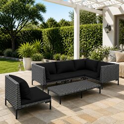 Enhance Your Outdoor Space with a 6 Piece Lounge Set