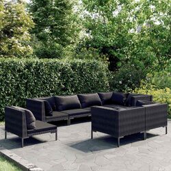 Transform Your Outdoor Space with 8-Piece Lounge Set