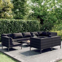 Enhance Your Outdoor Space with a 10-Piece Lounge Set