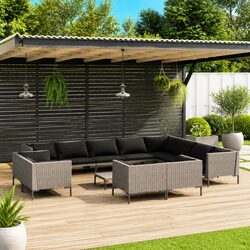 Enhance Your Outdoor Living with a 13-Piece Lounge Set