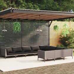 Enhance Your Outdoor Space with This 10-Piece Lounge Set