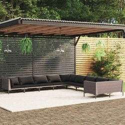 Enhance Your Outdoor Space with a 10-Piece Lounge Set