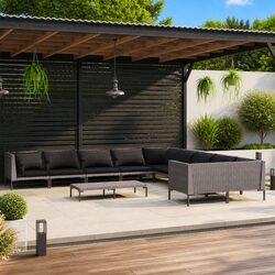 Enhance Your Outdoor Living with 11 Piece Lounge Set