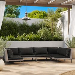 Enhance Your Outdoor Space with This 6-Piece Lounge Set