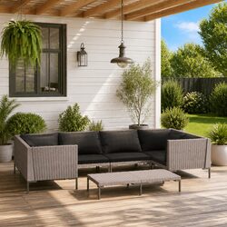 Elevate Your Outdoor Living with a 7 Piece Lounge Set