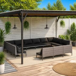 Enhance Your Patio with a 13 Piece Lounge Set