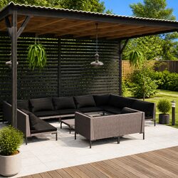Elevate Your Outdoor Space with a 12-Piece Lounge Set