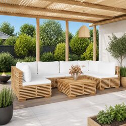 Enhance Your Outdoor Space with 7 Piece Lounge Set