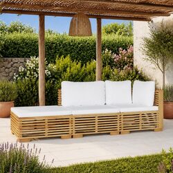 Enhance Your Outdoor Space with 3 Piece Garden Lounge Set