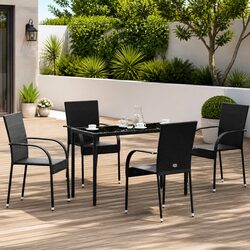 Elevate Your Outdoor Space with Stackable Dining Chairs