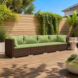 Enhance Your Outdoor Space with this 4 Piece Lounge Set