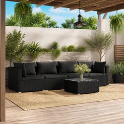 Enhance Your Patio with a 5 Piece Modular Lounge Set