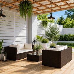 Enhance Your Outdoor Space with a 5 Piece Lounge Set