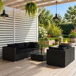 Elevate Your Outdoor Living with a 6 Piece Lounge Set