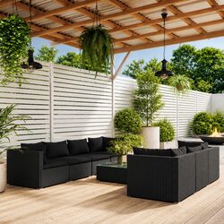 Transform Your Outdoor Space with 8 Piece Lounge Set