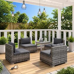 Enhance Your Outdoor Space with a 4 Piece Lounge Set