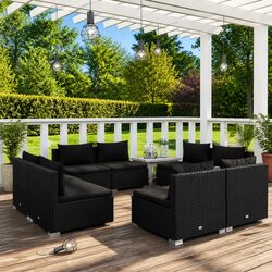 Elevate Your Outdoor Living with an 8 Piece Lounge Set