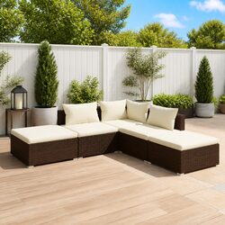 Elevate Your Outdoor Space with a 5 Piece Lounge Set