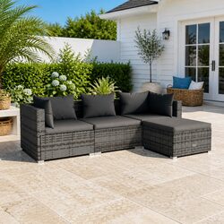 Transform Your Outdoor Space with This Stylish Lounge Set